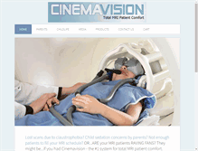 Tablet Screenshot of cinemavision.biz